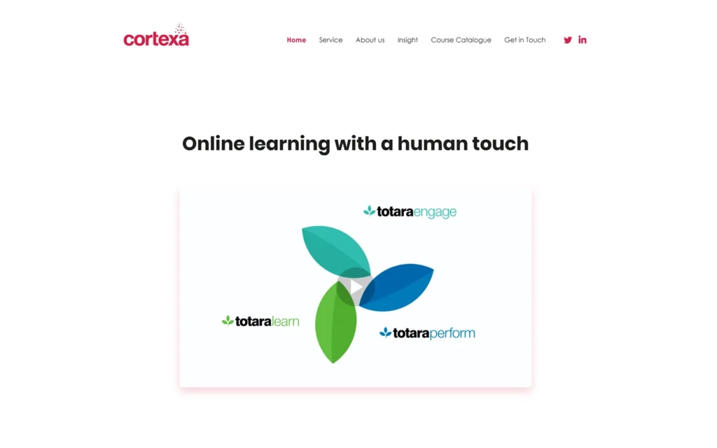 cortexa-lms-website-design Cortexa E-Learning Platform Redesign